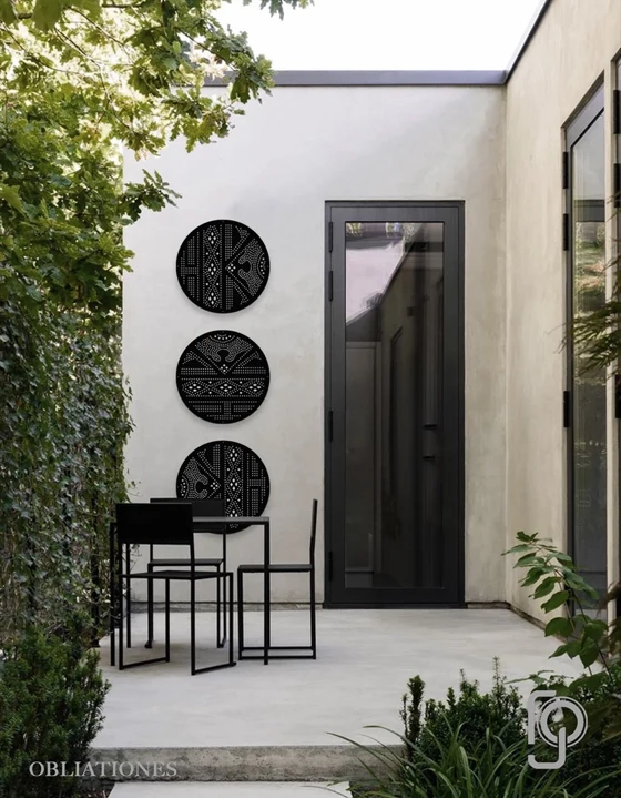 OBLIATIONES — laser cut metal wall art, Obliationes range, by ROGETjames
